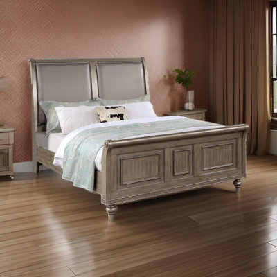 Lit plateforme tapissier Cardello