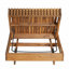 ENSEMBLE DE CHAISE LUNGE, BOIS ACACIA AVEC COUSSIN LUNGE - assorti disponible-2142937475