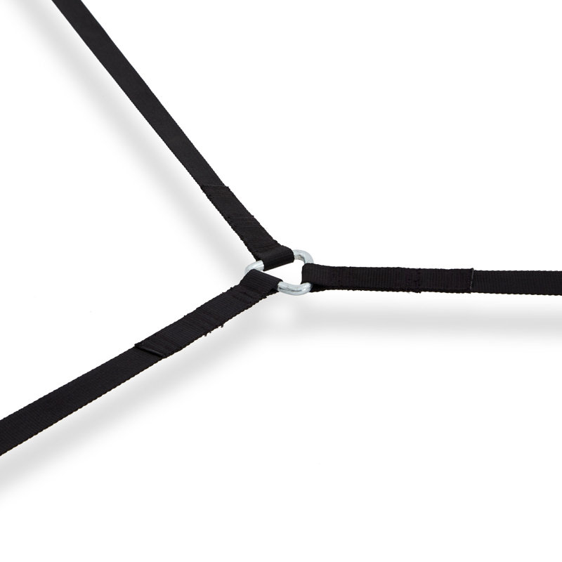 Anjeliett Powder Coated Steel Standard Hammock Stand, Black