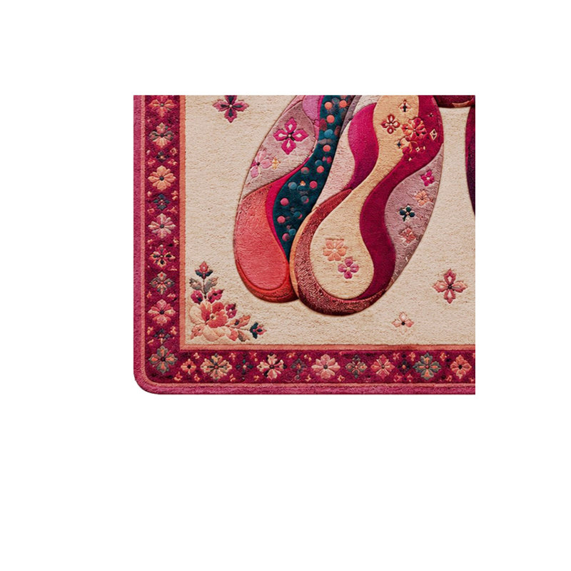 Tapis tissé à la crème Mosso, 3'11" x 5'11"