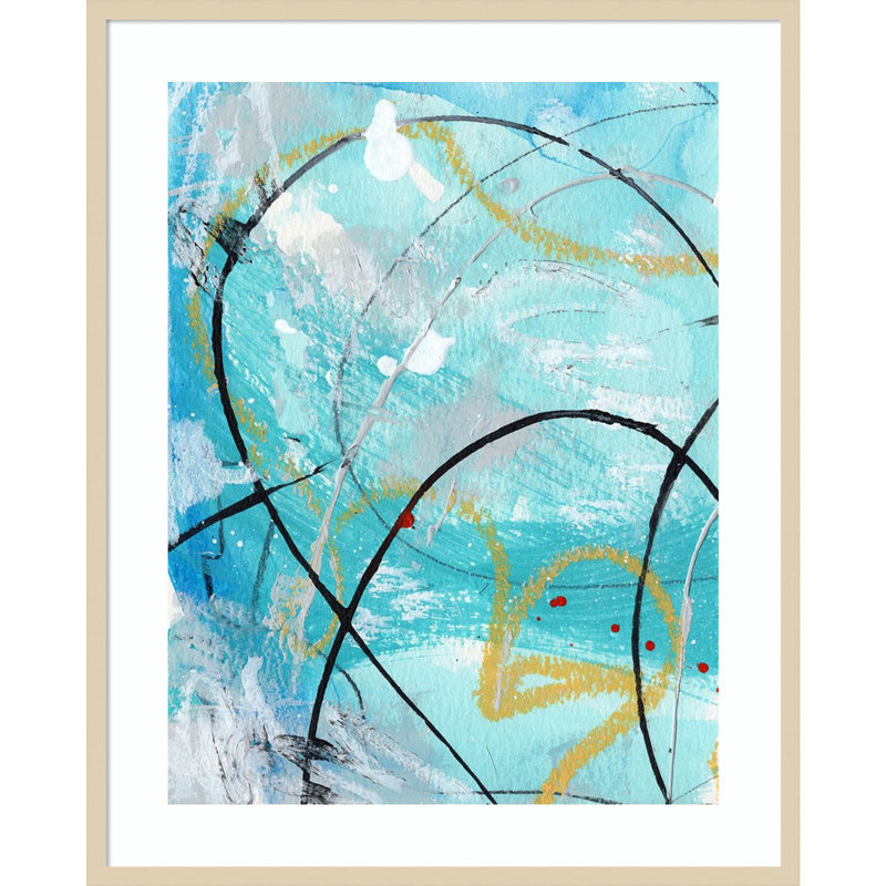 «Whirlwind I» par Laura Gibson, impression sur bois encadrée, H 41 po x l 33 po