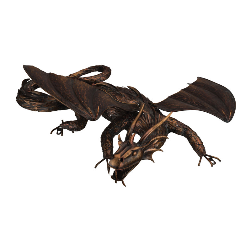 Dragon Decor 28" - Bronze