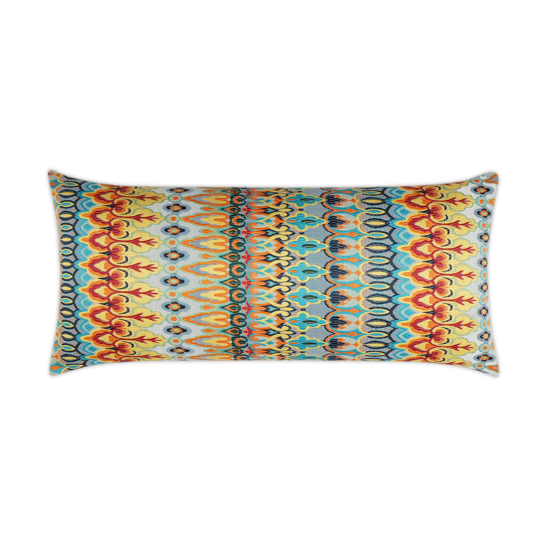 Kanthum Lumbar Indoor/Outdoor Pillow Cover & Insert, Multi