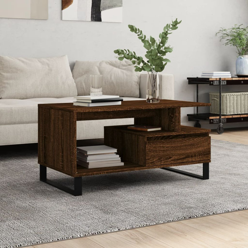 Munha Coffee Table, Brown Oak Look