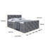 Brenen Pocket Spring Mattress Divan Bed Set-1120568127-1120568120