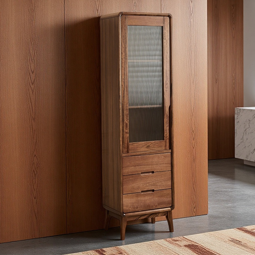 Kaoloupin Single door bookcase | Wayfair