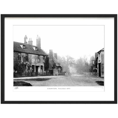 Chawton, Village 1897 by Francis Frith - Single Picture Frame Print