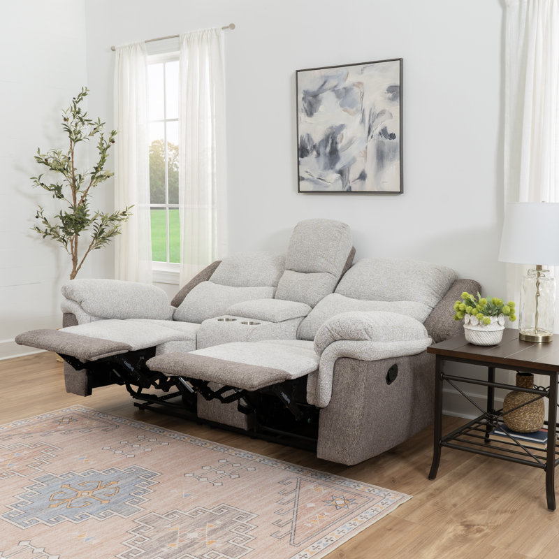 Branice Manual Loveseat, 2, 41" H x 77" W x 38" D