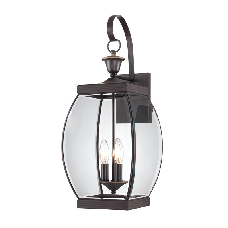 Pihu Solid Brass Wall Light, Medici Bronze