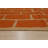 Oidipous Orange Flatweave Wool Contemporary Modern Area Rug