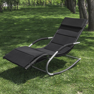 Chaise Lounge Garden Seat/Back Cushion