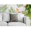 Oreiller carré intérieur / extérieur réversible à imprimé animalier Aco-116257325-115987114