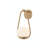 Decker 8" 1-Light Cloud Glass Wall Sconce