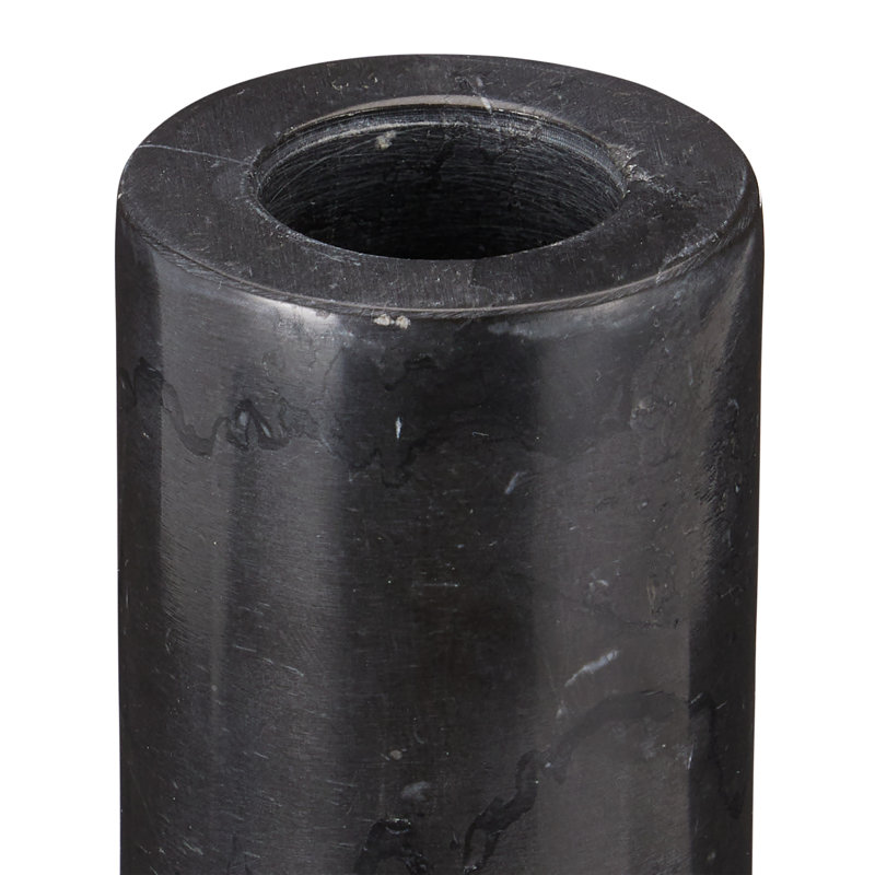 Lithos Candlestick, Black