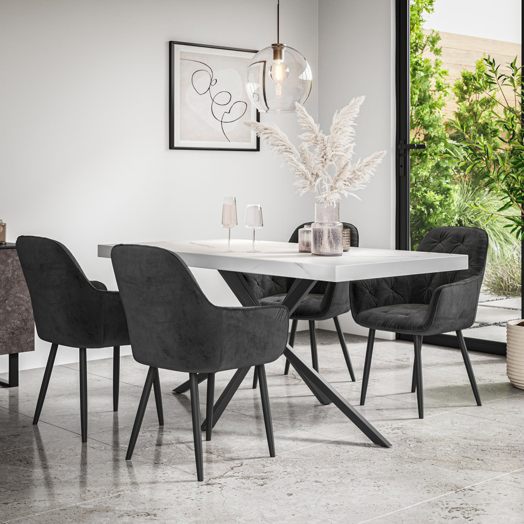 Agretha 4 - Person Dining Set
