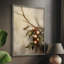 «Christmas Holiday Art», série 2-I, reproduction encadrée - bois massif XMAI81779-864779450