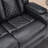 Davarious 73.2" W Faux Leather Dual-Motor Power Reclining Loveseat-107243169
