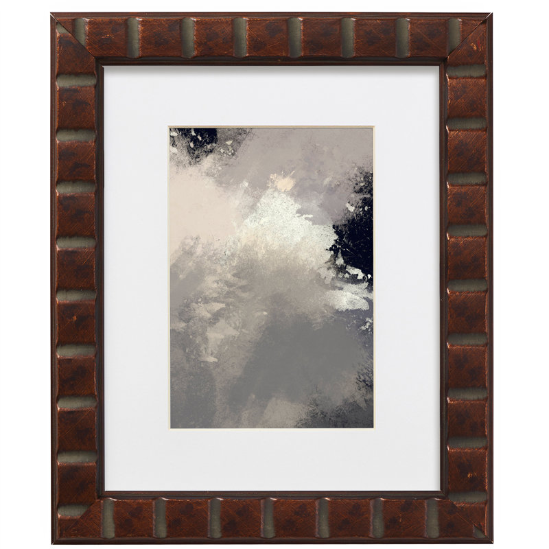 Cadre photo Anyston, Noir, 18 po x 36 po emmêlé à 14 po x 32 po