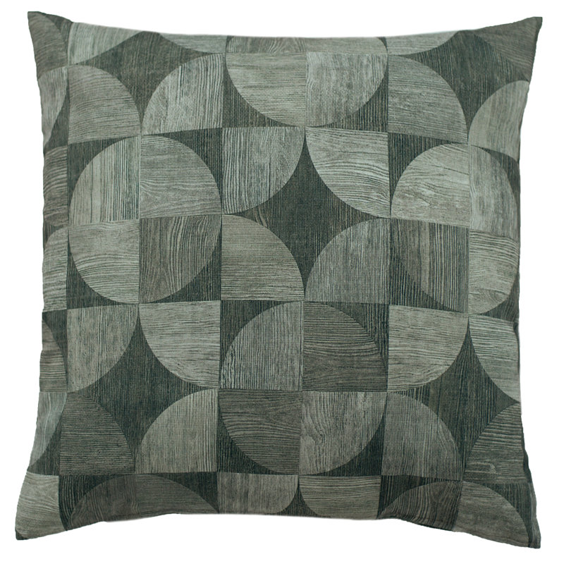 Weiss Geometric Square Cushion Cover, Mocha