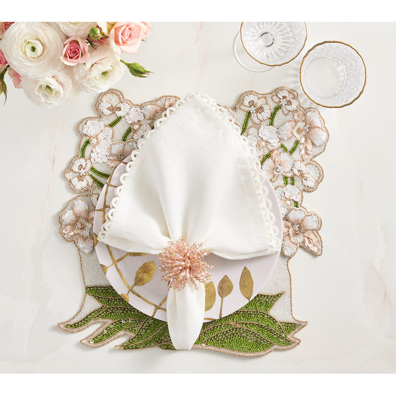 Brilliant Napkin Ring, Blush