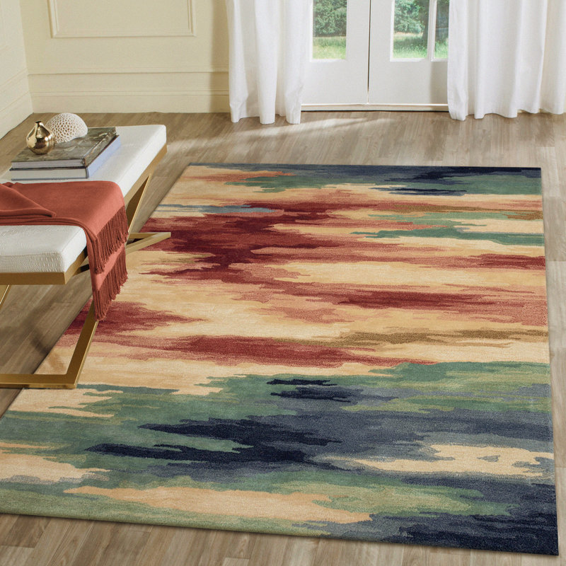 Tapis en laine Orlovista, Rectangle 3 pi 6 po x 5 pi 6 po