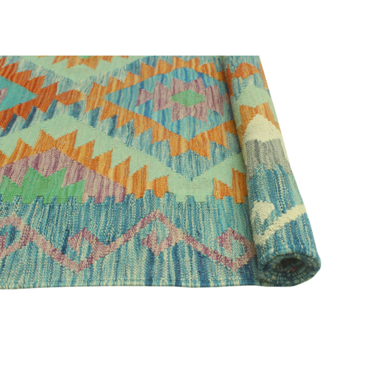 Bobbee Wool Geometric Indoor Rug