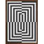 "Lignes noires et blanches", art texturé encadré-1701383107-1701383147