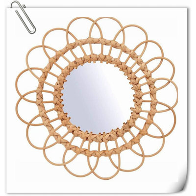 Miroir de maquillage rond 11 po