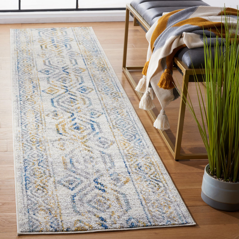 Tulum Performance Southwestern Rug, Runner 2'2" x 9'