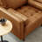Upholstered Vegan Leather Accent Armchair-105698014