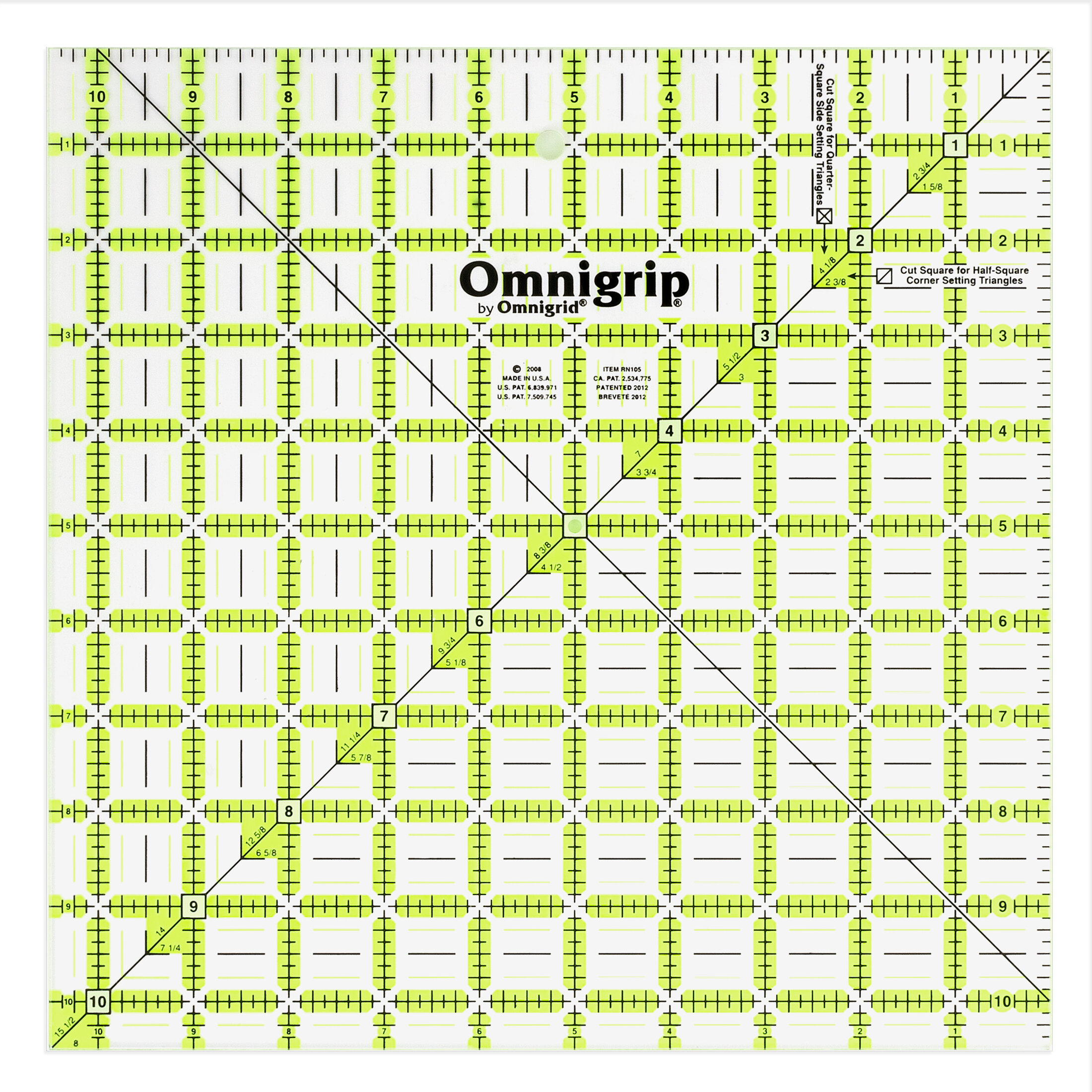 Omnigrid Square Quilting Ruler Value Pack