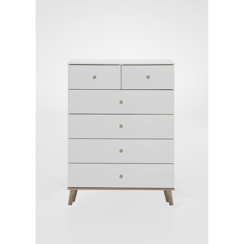 McFarlan 81 cm W Chest of 6 Drawers