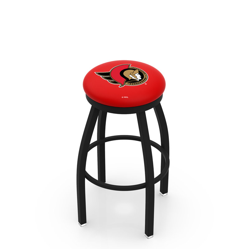 NHL Swivel Extra Tall Stool, Ottawa Senators, Black, "Extra Tall (36" Seat Height)"