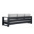 Hoyt 92.52" Outdoor Aluminum Sofa with Optional 27.56" Versatile Ottoman-786084010-799072939-790959986