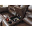 Causeuse inclinable électrique avec console Kanhaya-2025932936