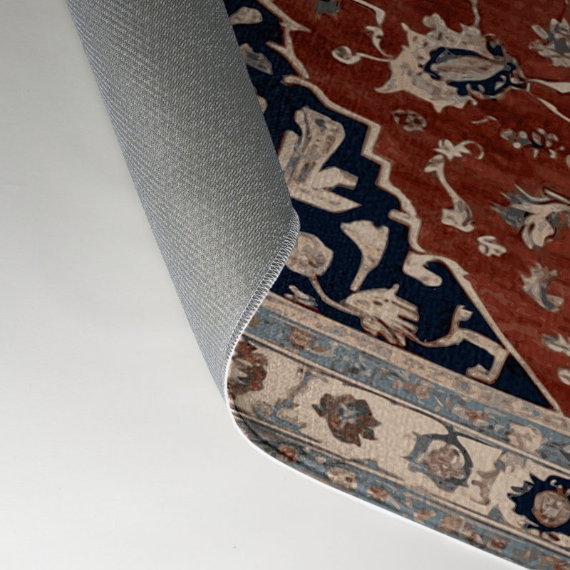 Tapis turc intérieur et extérieur brun, Rectangulaire 3 pi x 5 pi