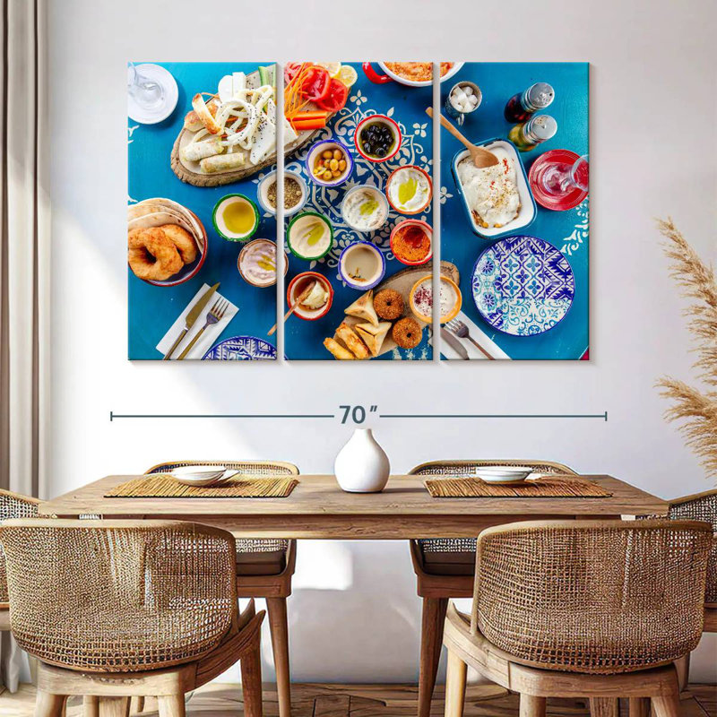 Yarlin Turkish Feast, 32" H x 50" W