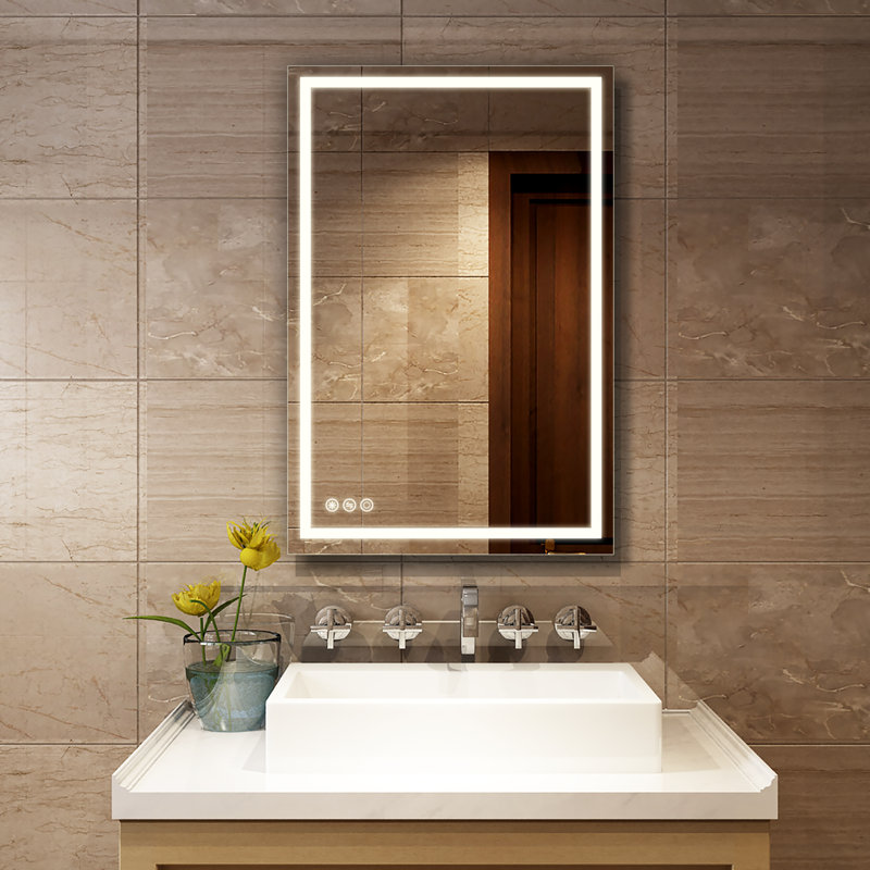 Flat Wall Mirror, 30" x 20"