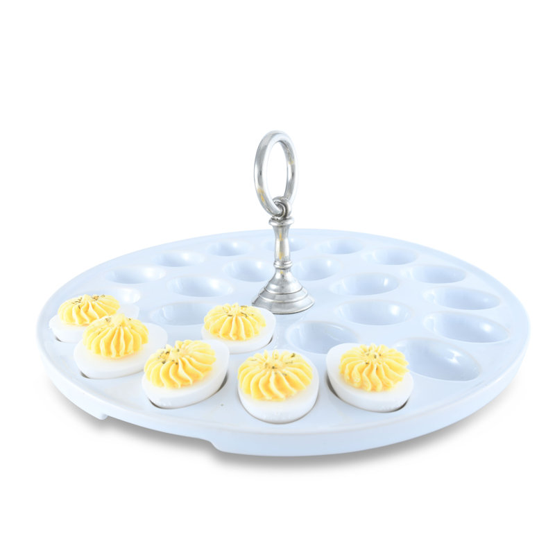 Medici Living Stoneware Egg Platter