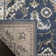 Tapis oriental bleu foncé / gris Arthur