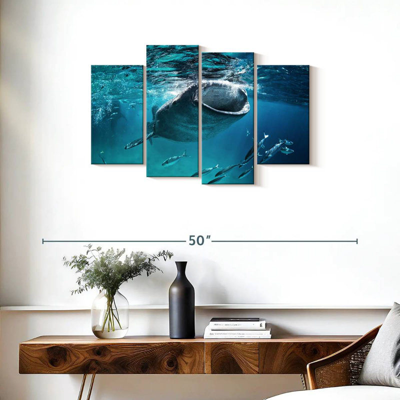 Brampt Gaping Whale Shark, 22" H x 36" W