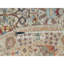 Tapis blanc en laine et en laine noué à la main 5 pi x 5 pi Arcadia 5276F84C10B34946A174C8F48C0BB863