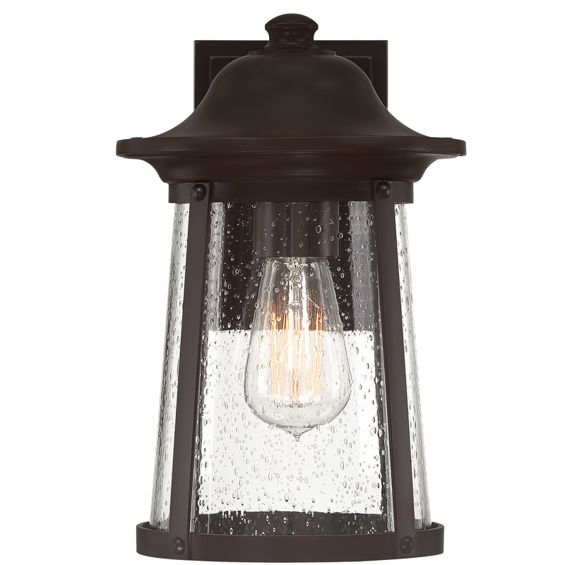 Lanterne murale d'extérieur Western, H 12,25 po x l 7,5 po x P 9,25 po