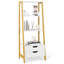 134 cm H x 52 cm W Ladder Bookcase