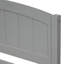 Lit plateforme gris avec lit gigogne gris pour une construction sereine et confortable-1583190202