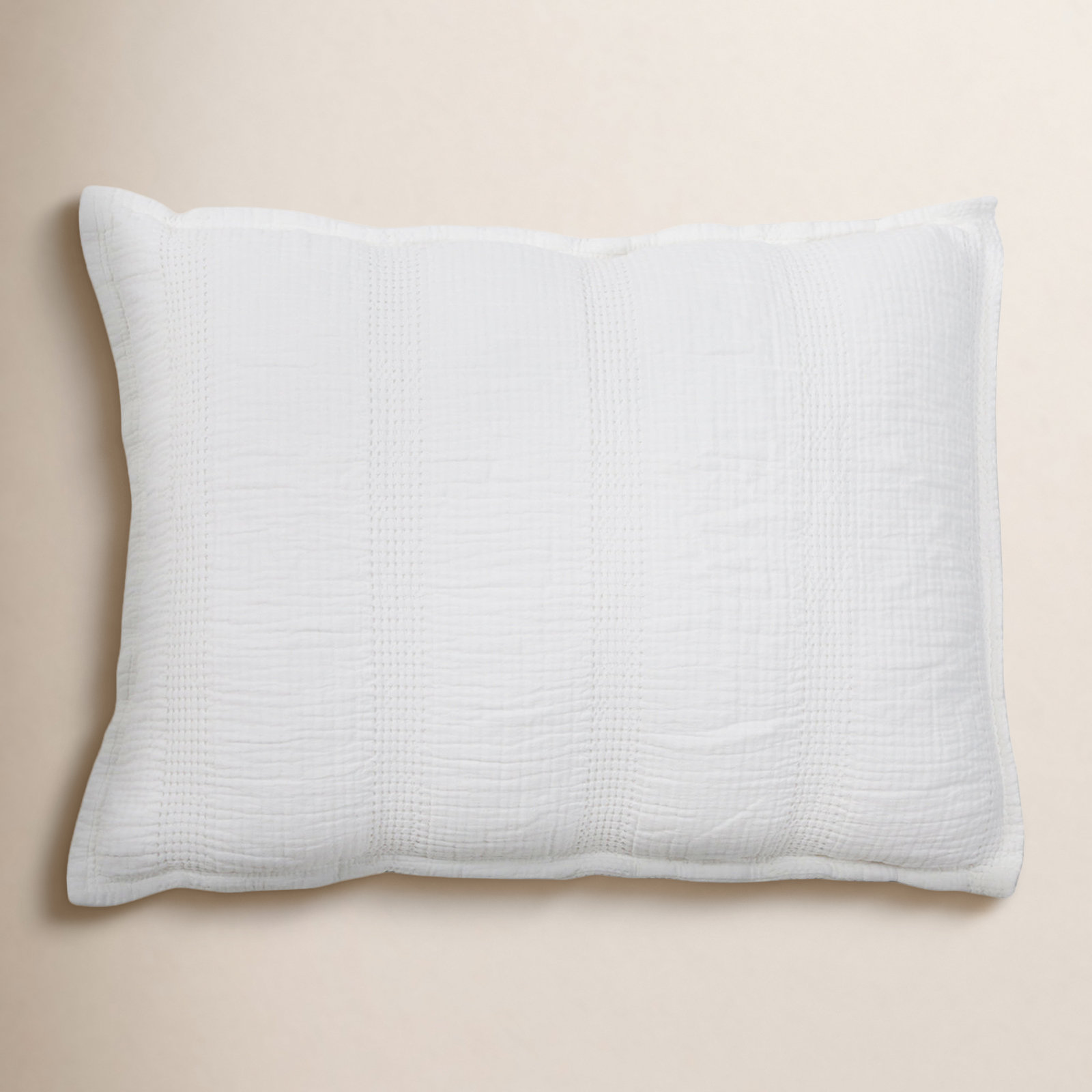 Nantucket Shams, Standard, White