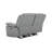 Wyatt 895L Leather Loveseat in Light Grey -413061825-411560953