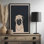 «Pugsy the Pug Dog» par Sary and Saff, reproduction d'art
