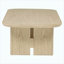 Ensemble de table basse et de table de bout 2 pièces Coastal Beige Oak