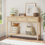 McDuffie 51.2" Rattan Console Table